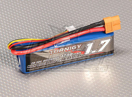 Li Po 1700mAh 20C