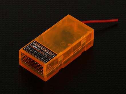 OrangeRx DSM2 Compatible 6Ch 2.4Ghz Receiver