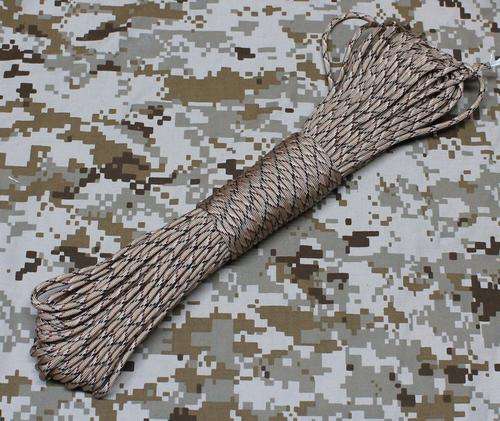 Bosbok Tactical 30m Paracord - Khaki Camo