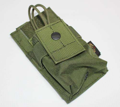Flyye Industries - Molle Short Radio Pouch ( Olive Drab )