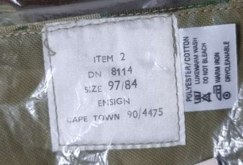 SAP 2nd Pattern Camo trousers  ( Size 97/84 )