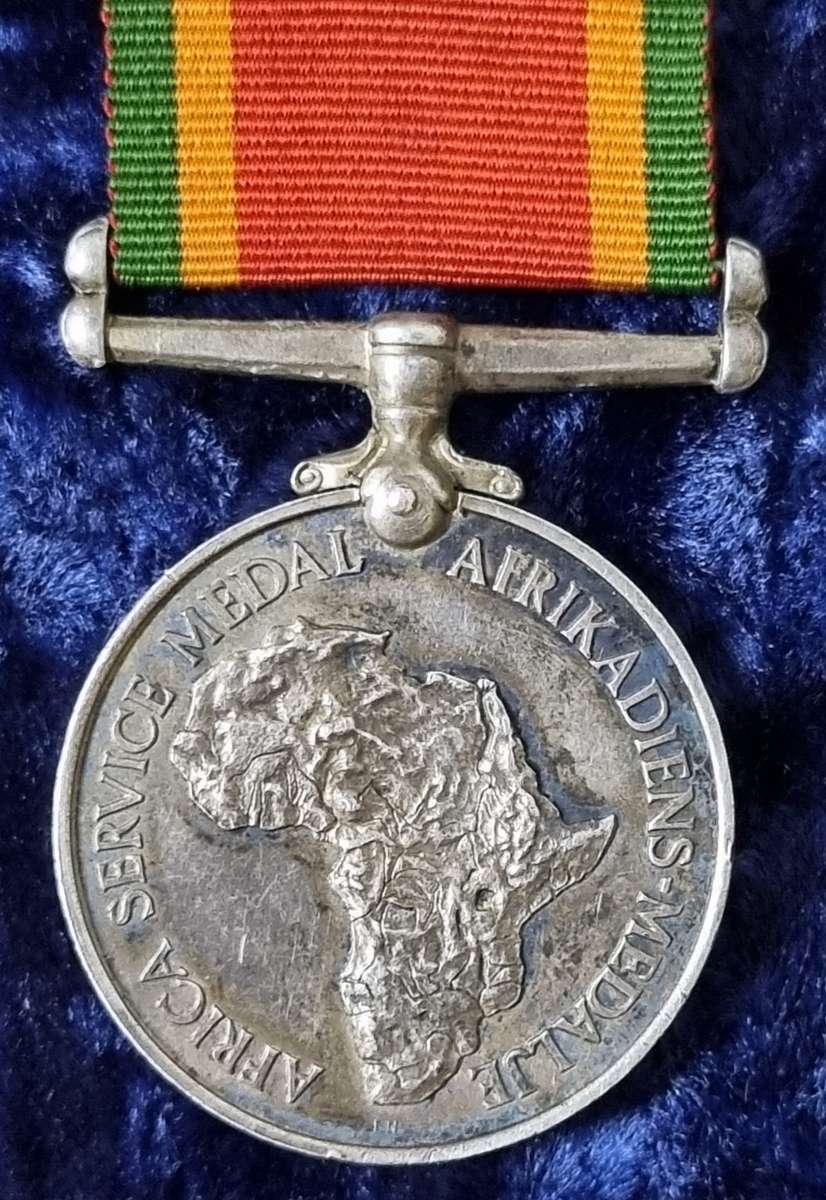 WWII Medal and dog tag set