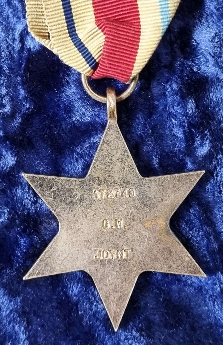 WWII Medal and dog tag set