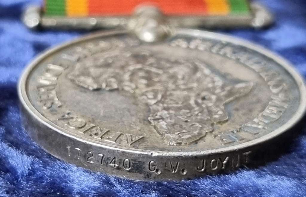 WWII Medal and dog tag set