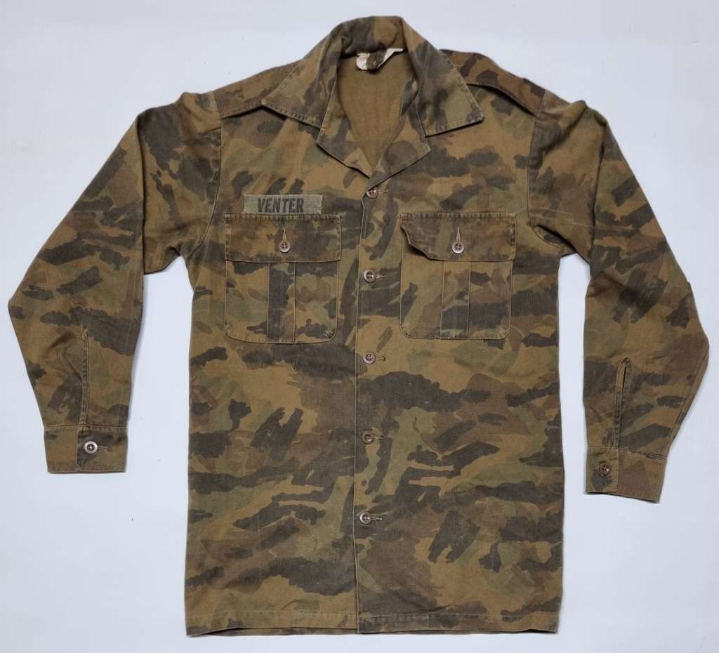 South African Railway Police Camo Long Sleeve Shirt