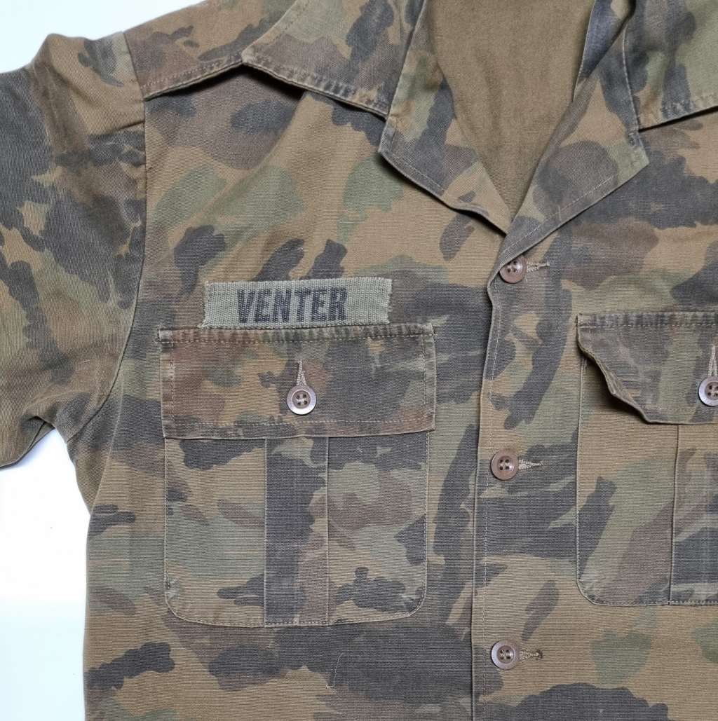 South African Railway Police Camo Long Sleeve Shirt