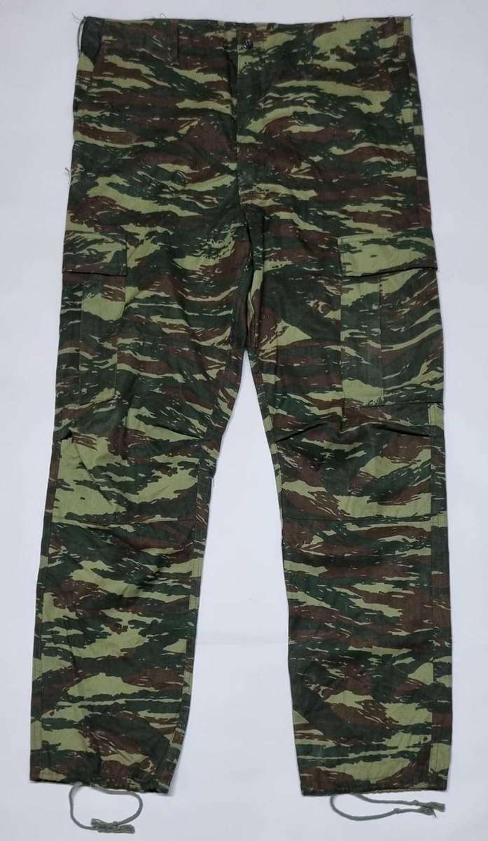 Greek Lizard pattern camo trousers