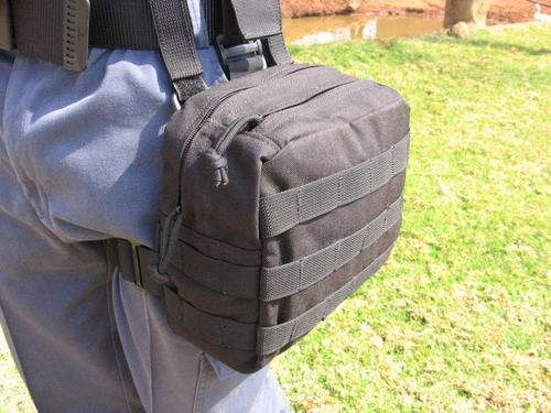 Flyye Industries - Molle drop leg accessories pouch ( Black )