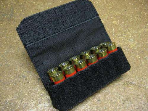 Molle 12 Gauge shotgun shell pouch ( Black ) Flyye Industries PH-O001