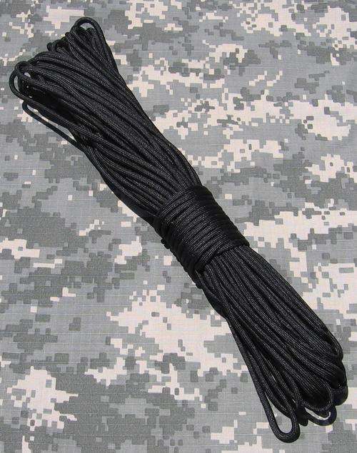 Paracord ( Black ) 15m   Flyye Industries