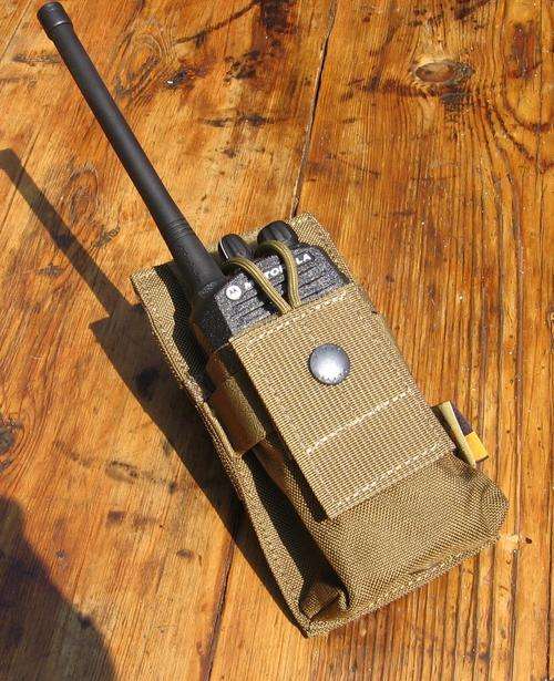 Molle Short Radio Pouch ( Coyote Brown ) Flyye Industries