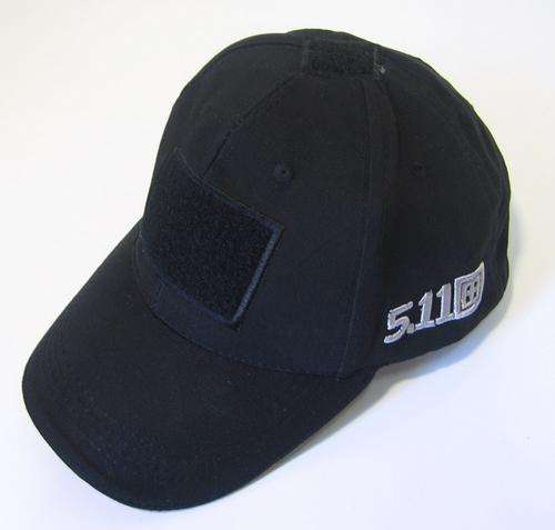 5.11 Embroidered cap - black and silver