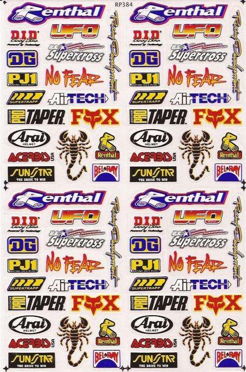 Vinyl Stickers - Various Logo's 2  -  S 4