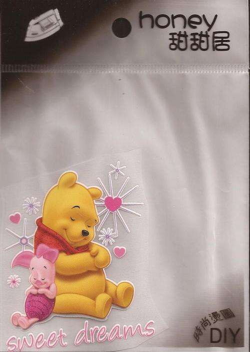 Iron - on sticker - Winnie the Pooh & friends ( 1 )