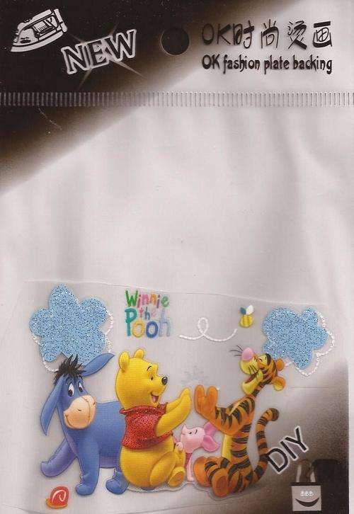 Iron - on sticker - Winnie the Pooh & friends ( 5 )