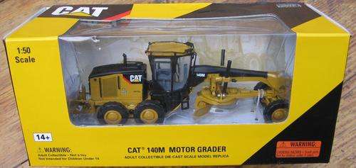 Norscot Cat 140 M Motor Grader : Die-cast scale model replica