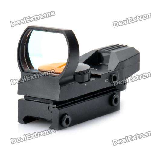 1X 33mm 4-Mode Red Dot Sight Rifle Scope