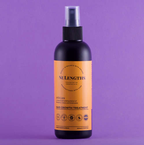 Restore Hairline, Grow Hair - NuLengths African Hair Growth Treatment - Stop Hair Loss Now!