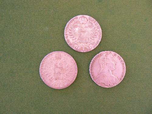 Austrian Maria Theresa coins.