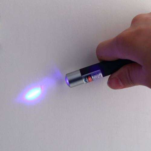 Powerful  Purple Violet Laser Pointer Pen Beam Light 5mw 405nm Lazer WK