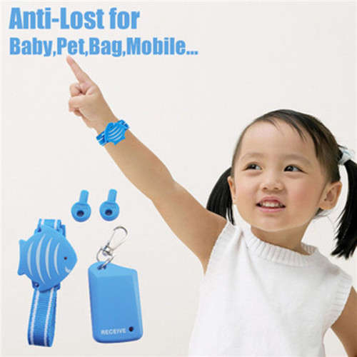 Kids Safety Wristband Anti-Lost Alarm Device Protect Child Lovely Fish