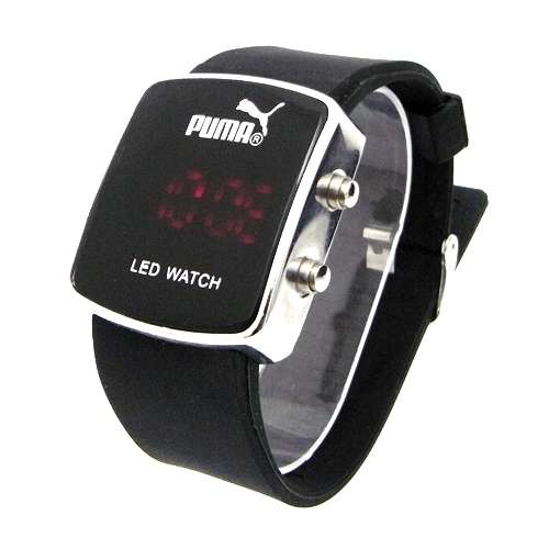 Puma watch silicon led watch silicon puma watch