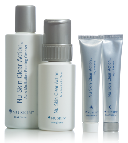 NU SKIN CLEAR ACTION ACNE MEDICATION SYSTEM