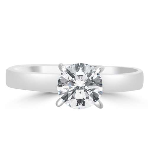 Jeweller Certificate INCLUDED R87 780.00 - Brilliant Round Cut 1.00 carat F/VS2 Diamond Ring 14kt