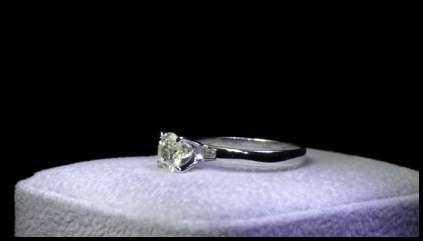 Jeweller Certificate INCLUDED R87 780.00 - Brilliant Round Cut 1.00 carat F/VS2 Diamond Ring 14kt