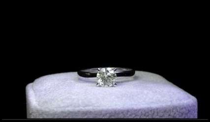 Jeweller Certificate INCLUDED R87 780.00 - Brilliant Round Cut 1.00 carat F/VS2 Diamond Ring 14kt
