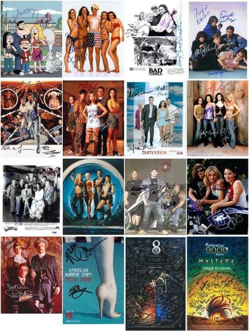 E-commerce FAMOUS people autograph Business for sale....AUTOGRAPHED SIGNED LOT Value R345 000