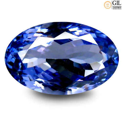 Sought After *TANZANITE* 2.63ct CERTIFIED OVAL Shaped VVS Tanzanite GIL CERTIFIED