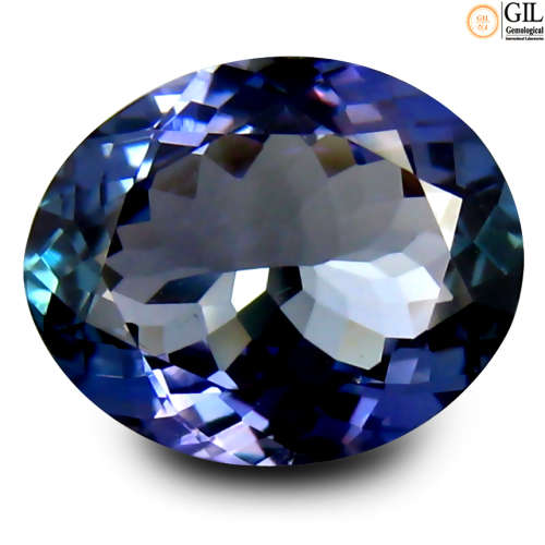 Sought After *TANZANITE* 3.08ct CERTIFIED OVAL Shaped VVS Tanzanite GIL CERTIFIED