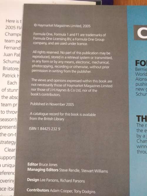 Bernie Ecclestone The Official Formula 1 Season Review 2005