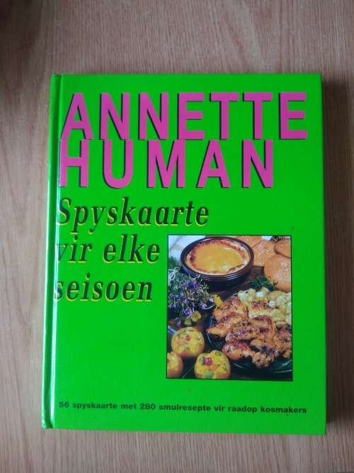 Annette HumanSpyskaarte vir elke seisoen