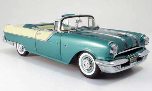 SUN STAR - 1/18 1955 PONTIAC Star Chief Convertible