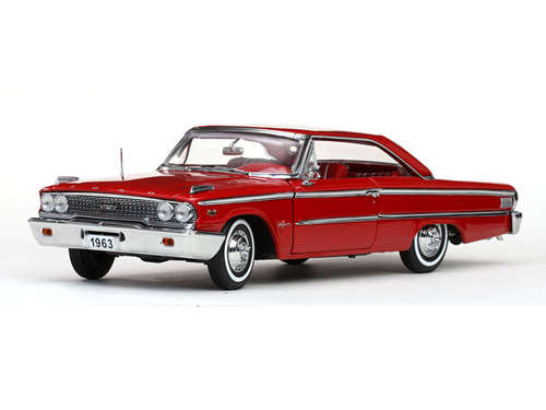 SUN STAR - 1/18 1963 Ford Galaxie 500 XL Hard Top Red - FREE POSTAGE