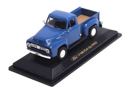 YAT MING - 1/43 FORD F100 PICK UP BLUE 1953