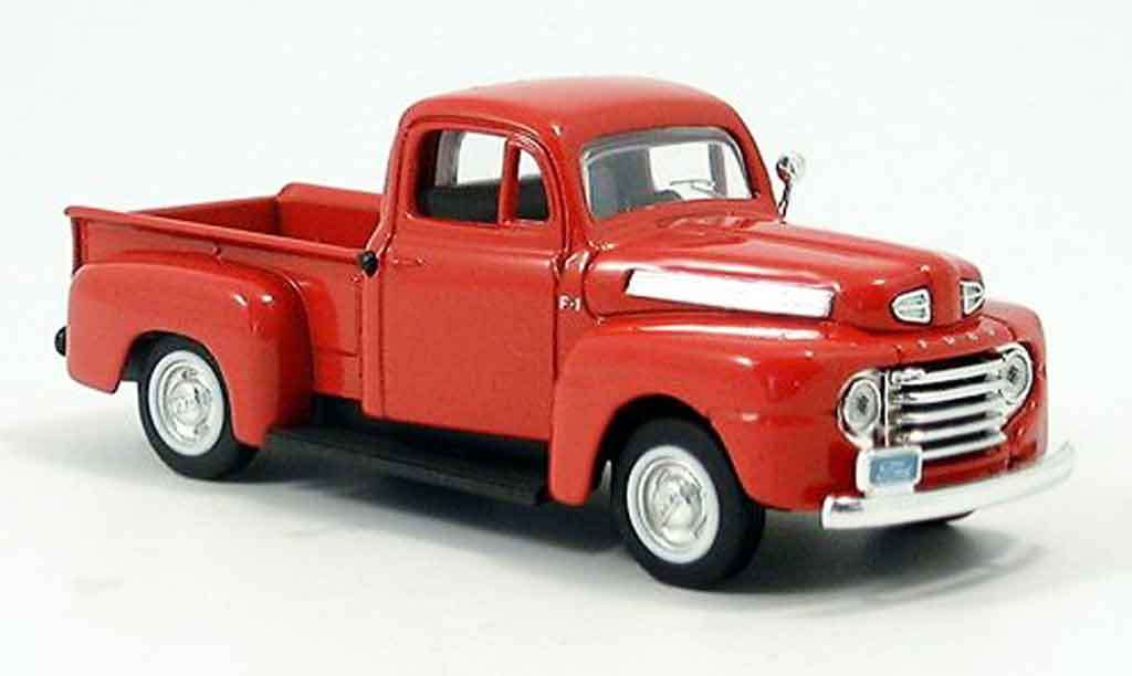 YAT MING - 1/43 FORD F1 PICK UP RED 1948