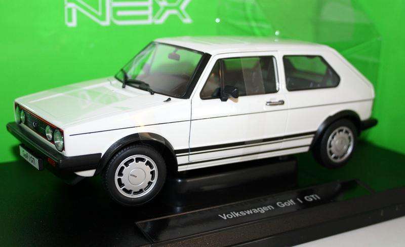 WELLY - 1/18 VOLKSWAGEN GOLF GTI MK1 WHITE