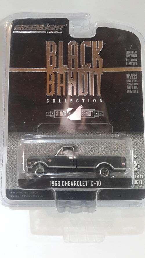 Greenlight - Black Bandit 1968 Chevrolet C-10