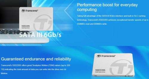 240GB Transcend SSD220s