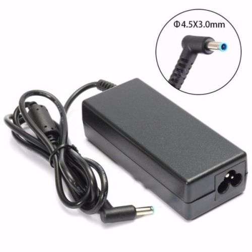 HP Original Small Blue Pin Charger | 19.5V---2.31A, 45W, 50-60Hz
