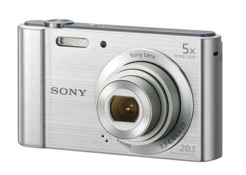 Sony Cybershot W800 Compact Digital Camera (20MP and 5x Optical Zoom)