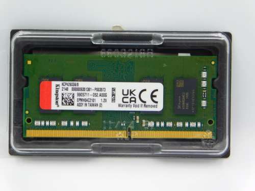 Kingston 8GB DDR4 2666Mhz Memory Module Laptop RAM