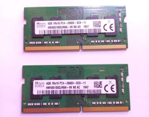 SK Hynix HMA851S6DJR6N-VK - 4GB DDR4 2666MHz Laptop RAM