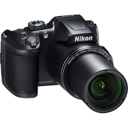 Nikon B500 Ultra Zoom Digital Camera Black [16MP, Full HD 1080p, WiFi, Bluetooth, 40x Zoom]