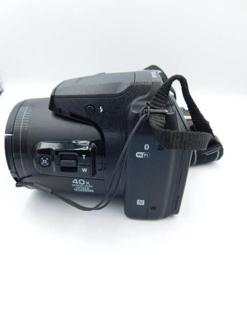 Nikon B500 Ultra Zoom Digital Camera Black [16MP, Full HD 1080p, WiFi, Bluetooth, 40x Zoom]