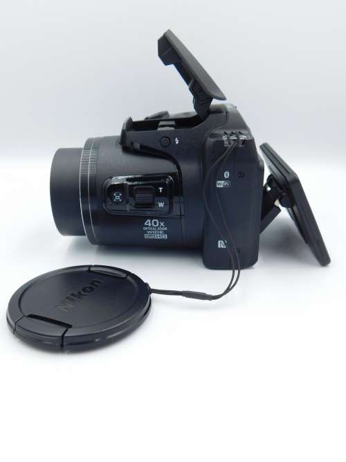 Nikon B500 Ultra Zoom Digital Camera Black [16MP, Full HD 1080p, WiFi, Bluetooth, 40x Zoom]