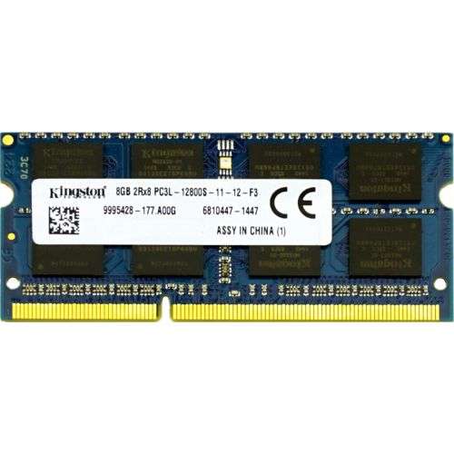 Kingston 8GB 2Rx8 PC3L 12800S - Laptop Memory